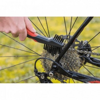 3-Piece Bike Cleaning Brush Set - ZB Wash, Twist and Clean - 4