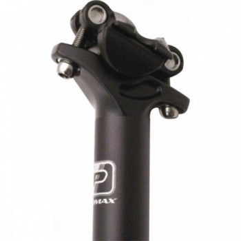 PROMAX Adjustable Black Aluminum Seatpost 31.6x400mm, 315g - 1