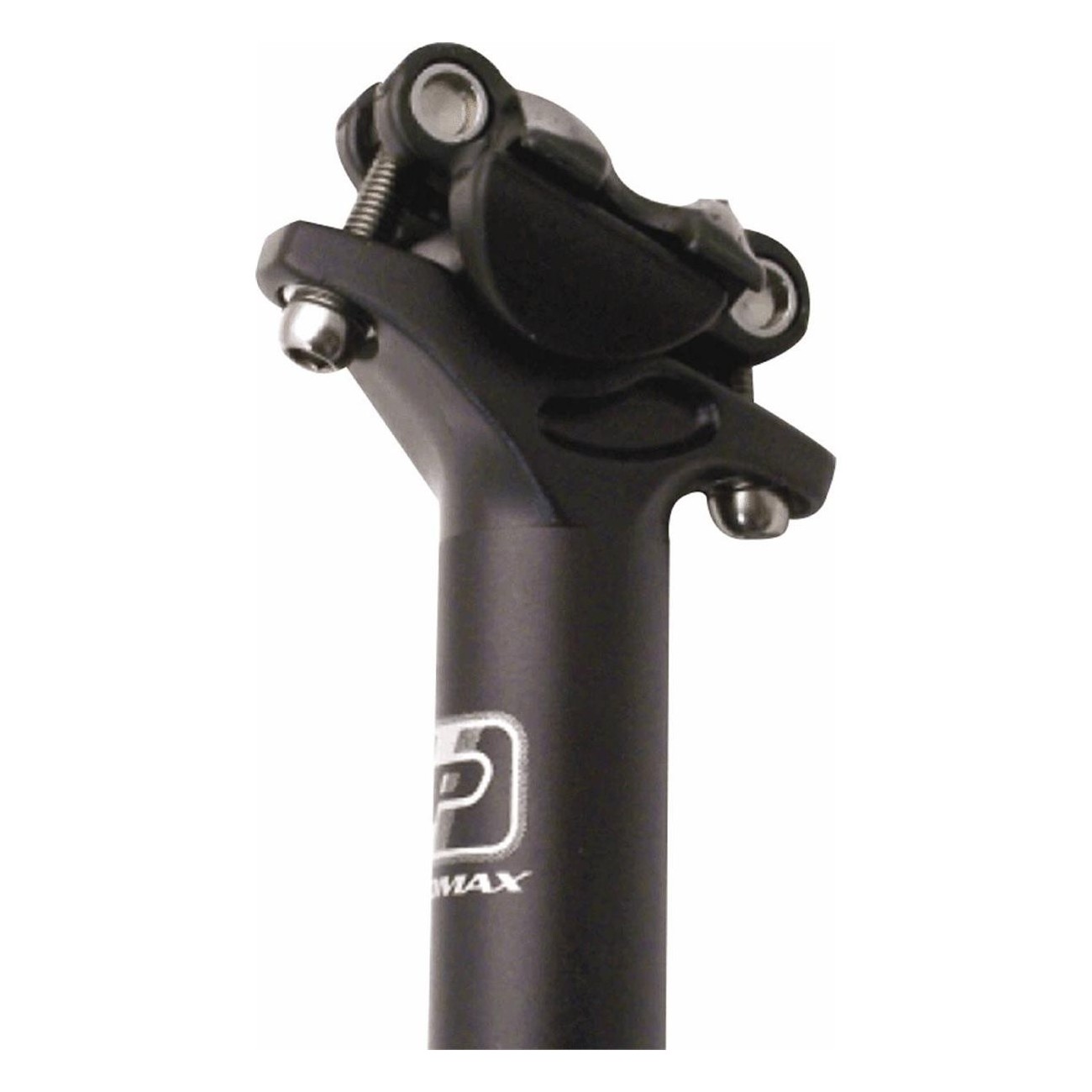 PROMAX Adjustable Black Aluminum Seatpost 31.6x400mm, 315g - 1