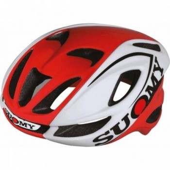 Casco Glider SUOMY Bianco/Rosso - Taglia M (54/58cm), Peso 230g - 1 - Caschi - 8020838311927