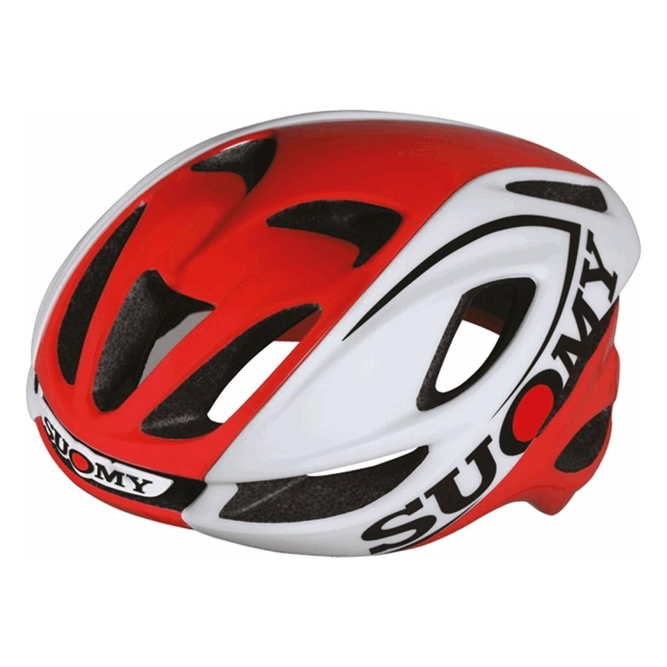 Casco Glider SUOMY Bianco/Rosso - Taglia M (54/58cm), Peso 230g - 1 - Caschi - 8020838311927