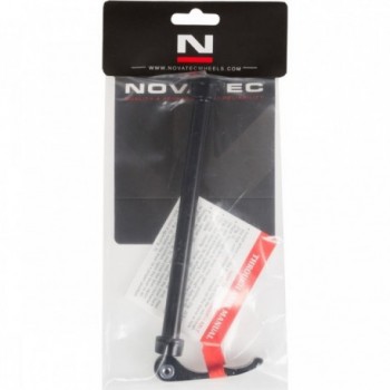 Eje Pasante Novatec Tipo Shimano de Aluminio 12x142 mm Negro - 4