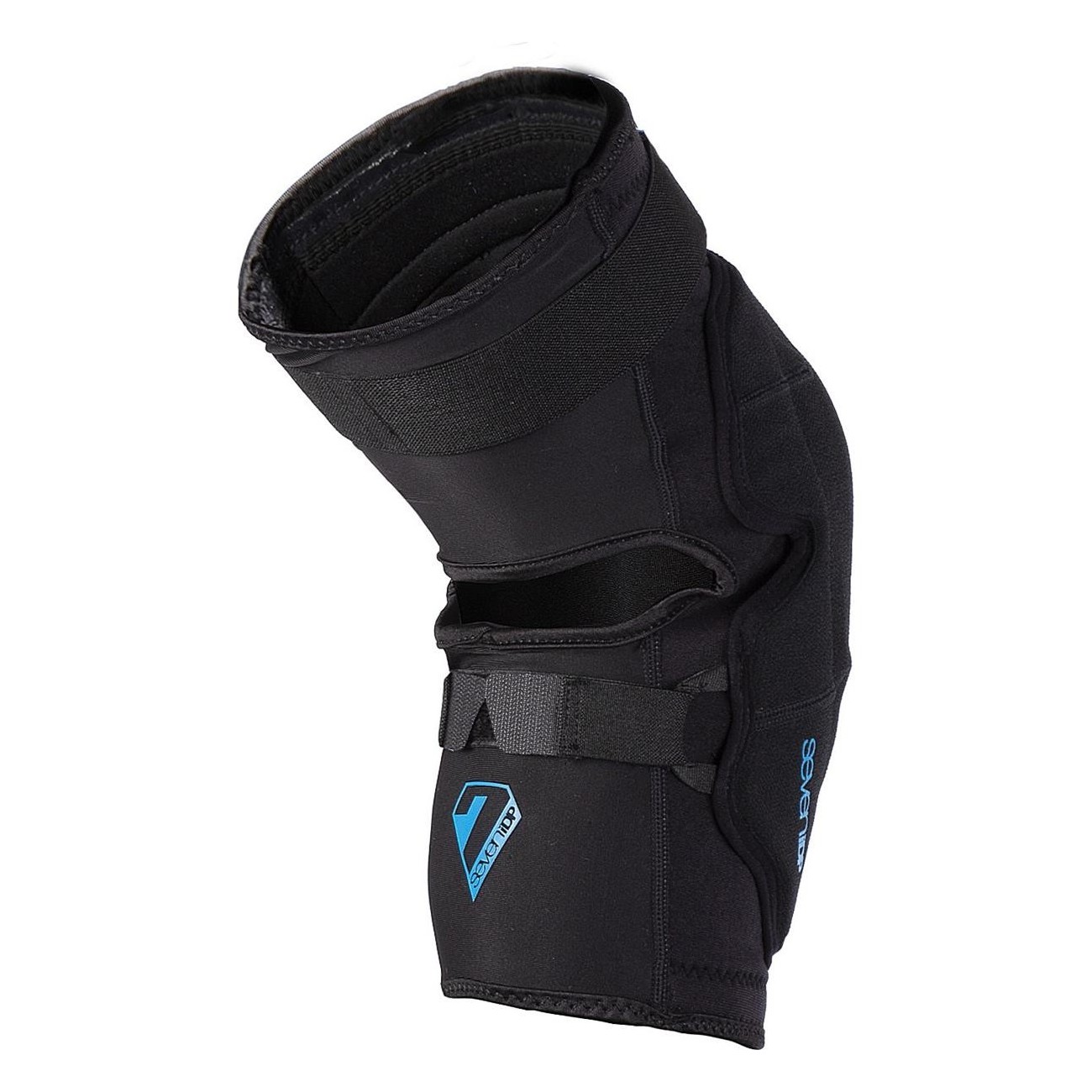 Flex Kniebandage XL Schwarz-Blau mit Doppelschutz und Atmungsaktivem Design - 3