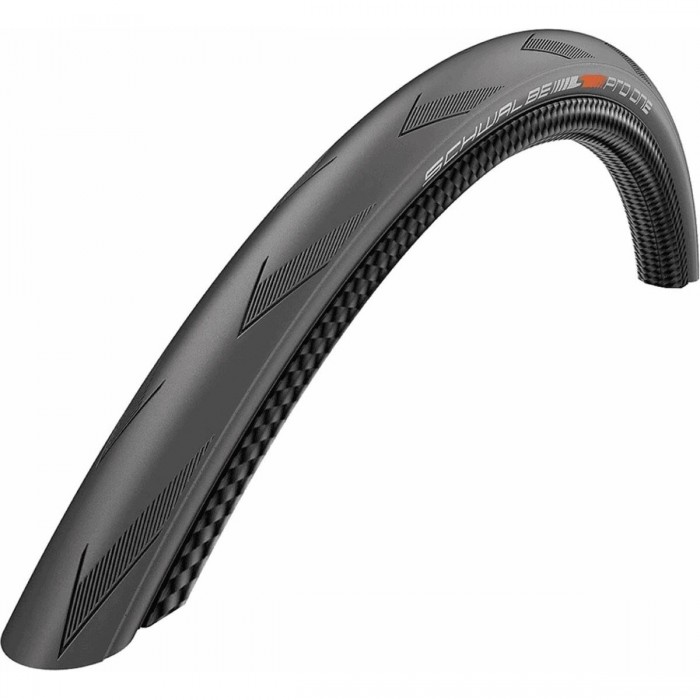 Neumático Schwalbe Pro One 700x25 TL-Easy Negro Plegable para Ciclismo - 1