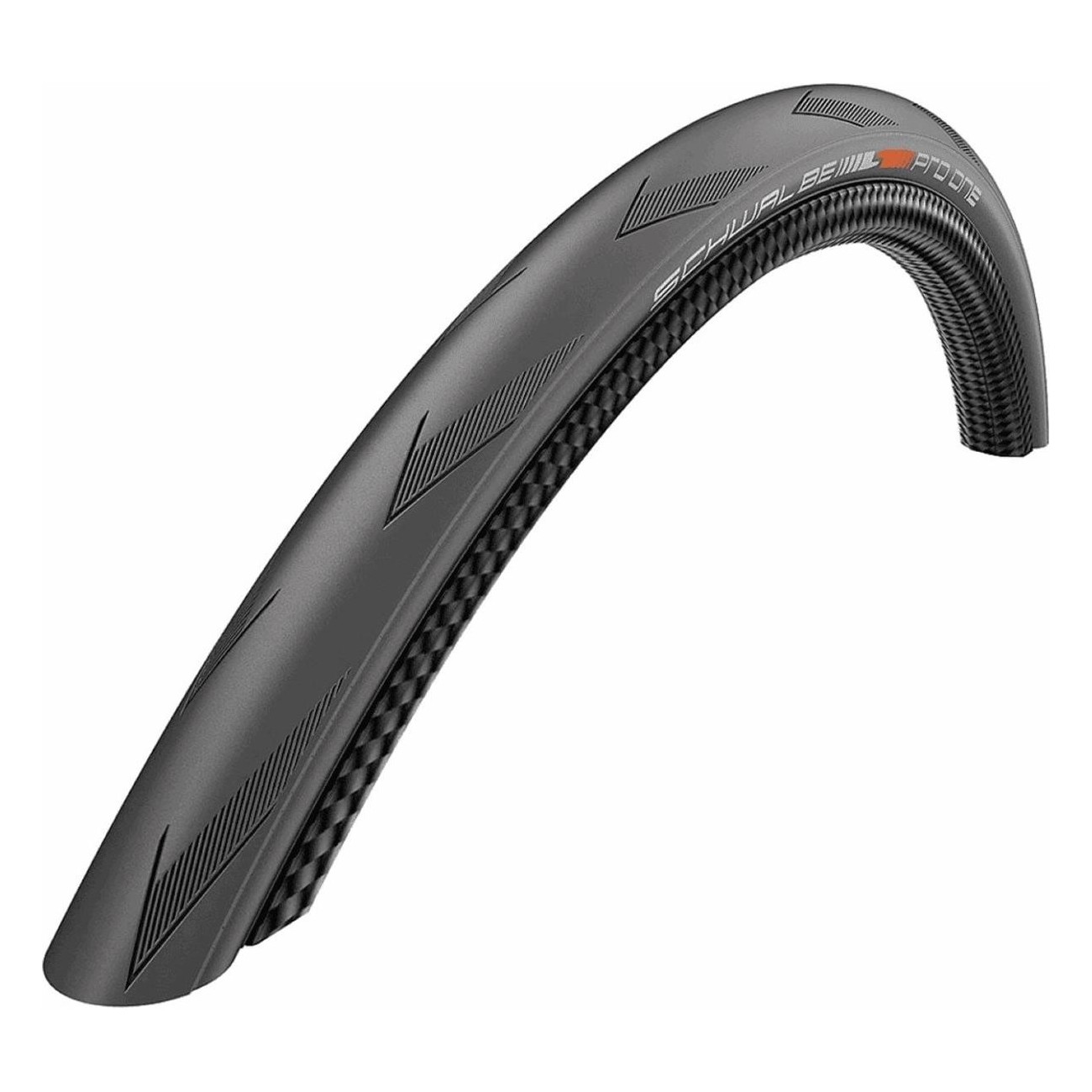 Neumático Schwalbe Pro One 700x25 TL-Easy Negro Plegable para Ciclismo - 1