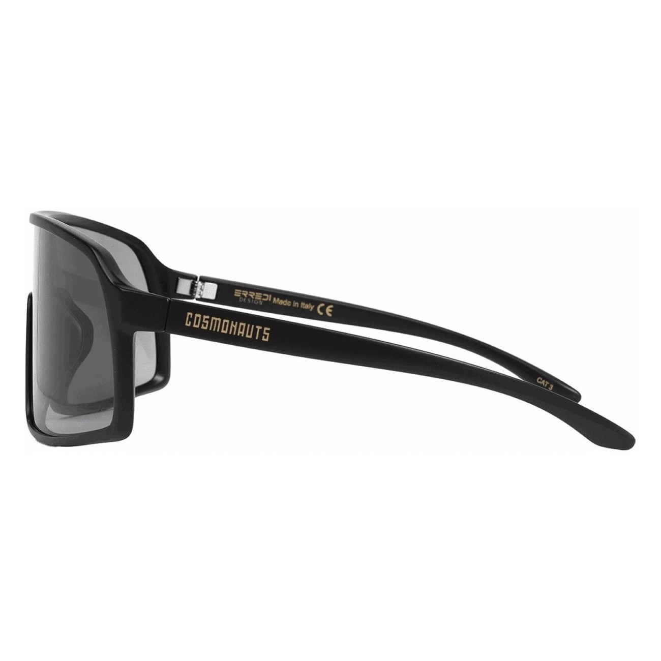 Lander Black Cycling Glasses with ZEISS Lenses and UV Protection - 2