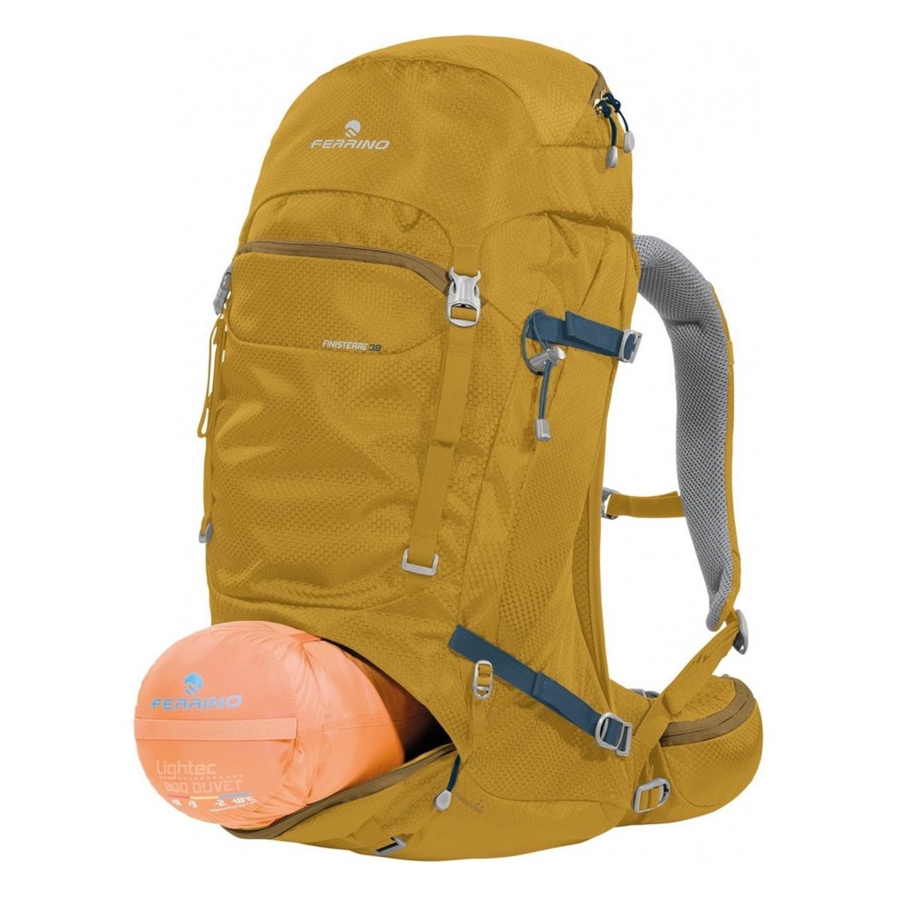 Sac à dos Finisterre 38L Jaune Ocre pour Trekking - 3