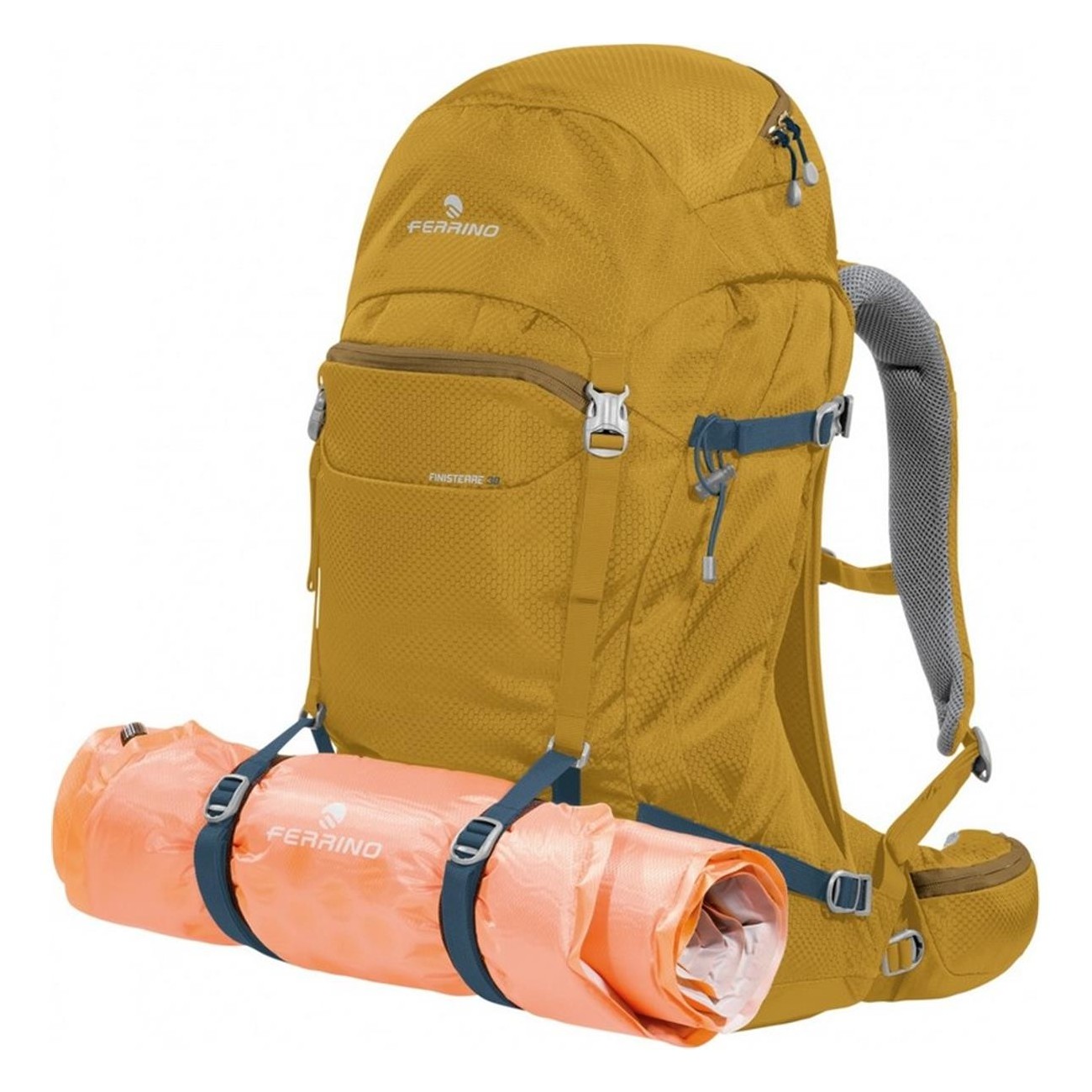 Sac à dos Finisterre 38L Jaune Ocre pour Trekking - 6