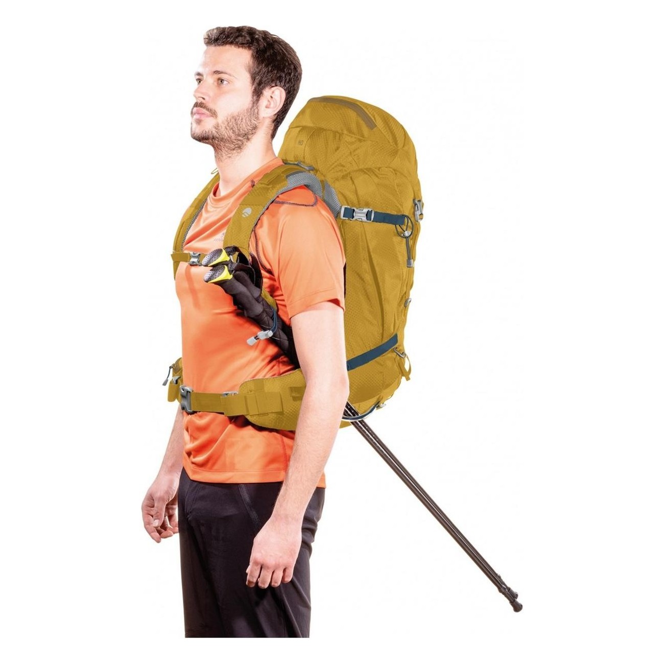 Sac à dos Finisterre 38L Jaune Ocre pour Trekking - 9