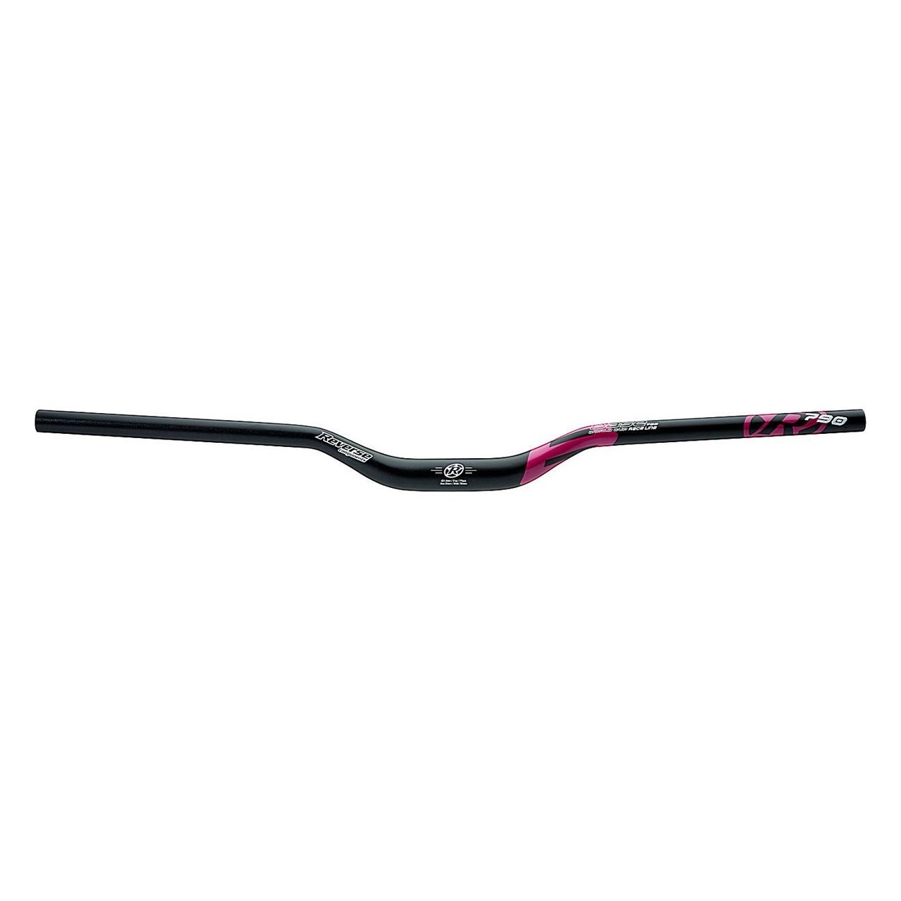 Reverse Handlebar 790mm ø31.8mm with 35mm Rise - Black-Candy for Enduro - 1