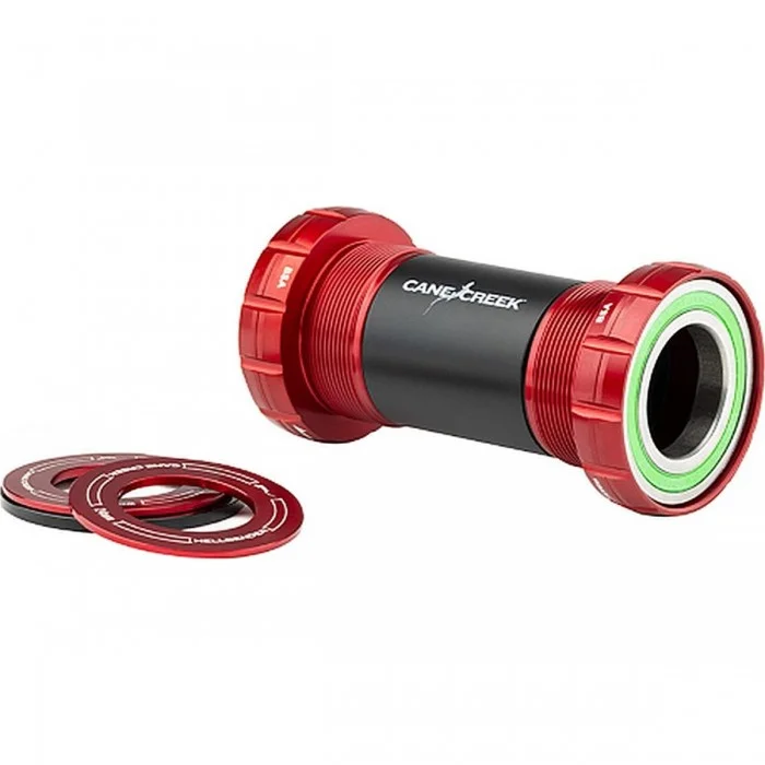 Mouvement Central MTB Hellbender 70 BSA Fileté Anglais 24mm Shimano - Rouge - 1