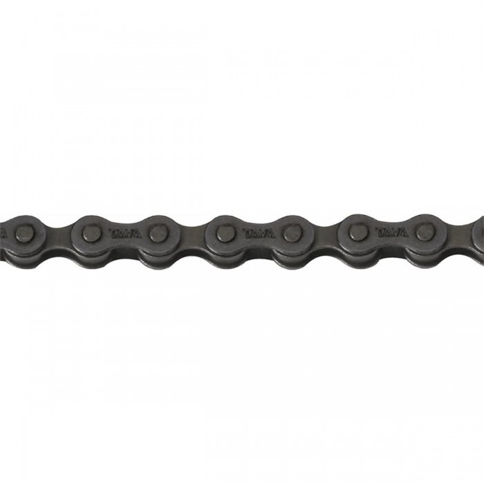 TAYA 1V Chain 112 Links 1/2x1/8 Black - Without Roller for Bicycles - 1