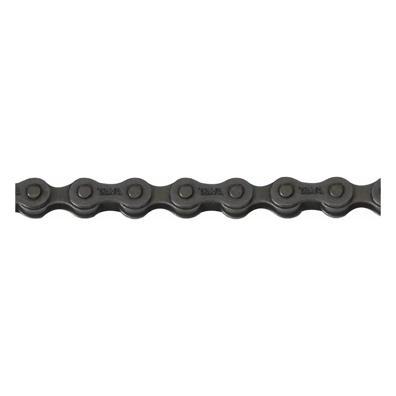 TAYA 1V Chain 112 Links 1/2x1/8 Black - Without Roller for Bicycles - 1