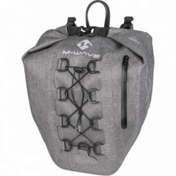 Waterproof Suburban Carry Bag in Reflective Grey TPU Nylon 25L - 1