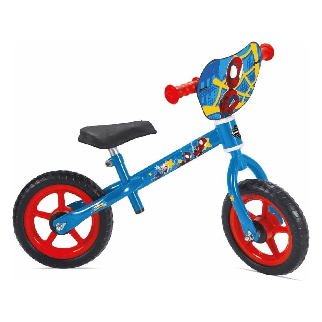 Bici Pedagogica Spiderman per Bambini - Sviluppo Equilibrio e Coordinazione - 1 - Bambino - 0324472798174