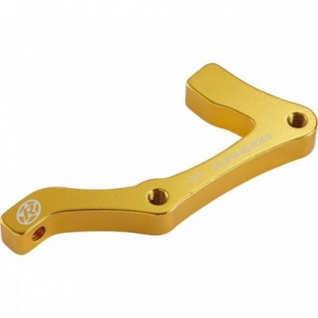 Shimano 203 mm Gold Hinterrad Scheibenbremsadapter - IS PM Aluminium - 1