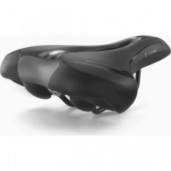 Selle CTB Lyra avec trou noir pour vélo de ville, 365g - Confort et élégance - 1