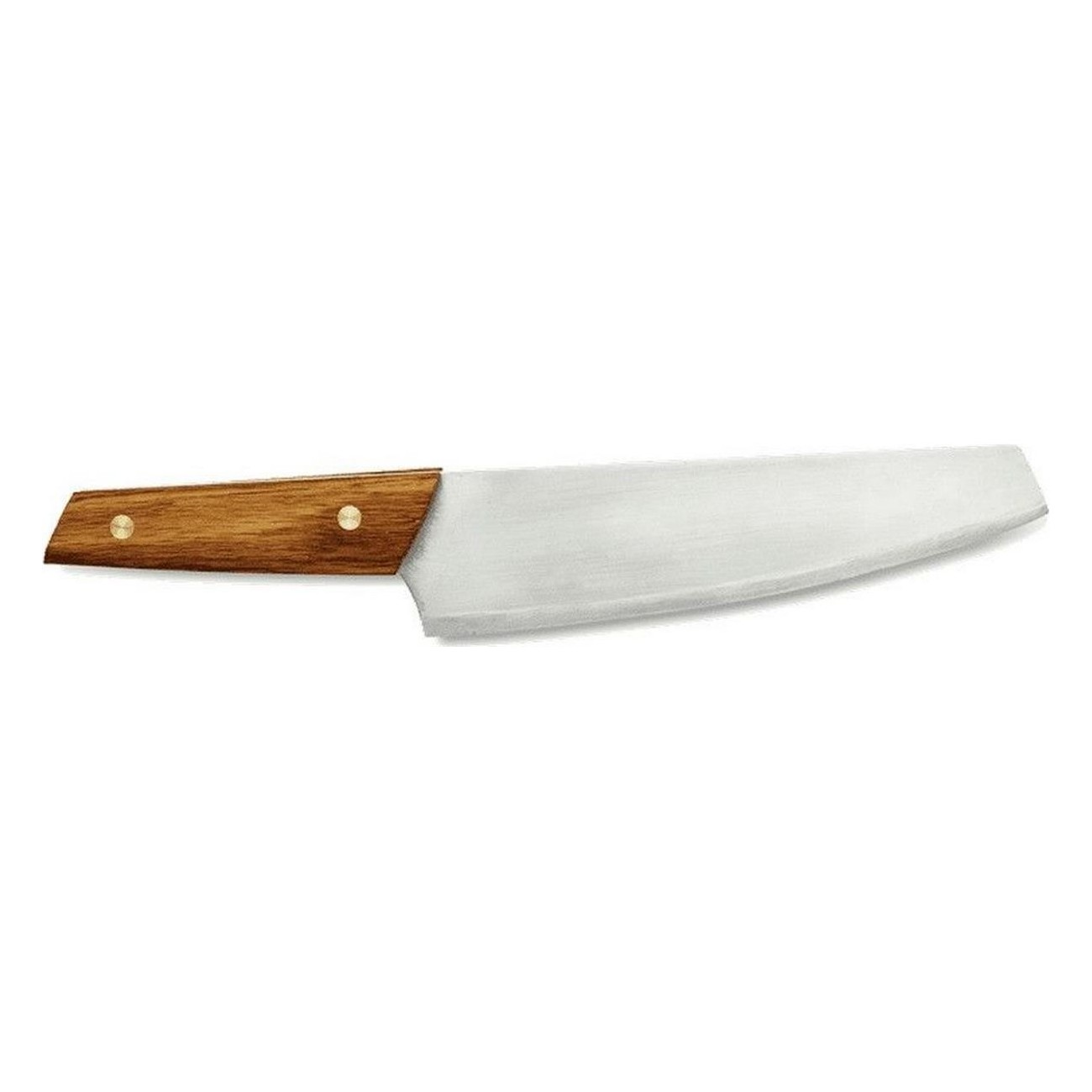 Coltello da Campeggio Grande in Acciaio Inossidabile con Manico in Rovere per Preparazione - 2 - Coltelli - 7330033904024