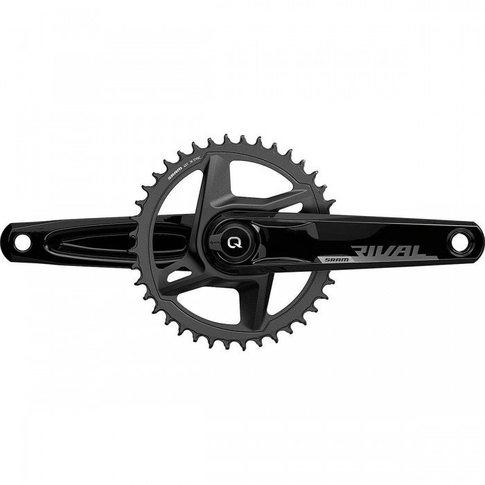 Guarnitura SRAM Quarq Rival AXS Wide 175mm 46T con Misuratore di Potenza, Senza Movimento Centrale DUB - 1 - Guarnitura - 071084