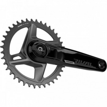 Guarnitura SRAM Quarq Rival AXS Wide 175mm 46T con Misuratore di Potenza, Senza Movimento Centrale DUB - 2 - Guarnitura - 071084