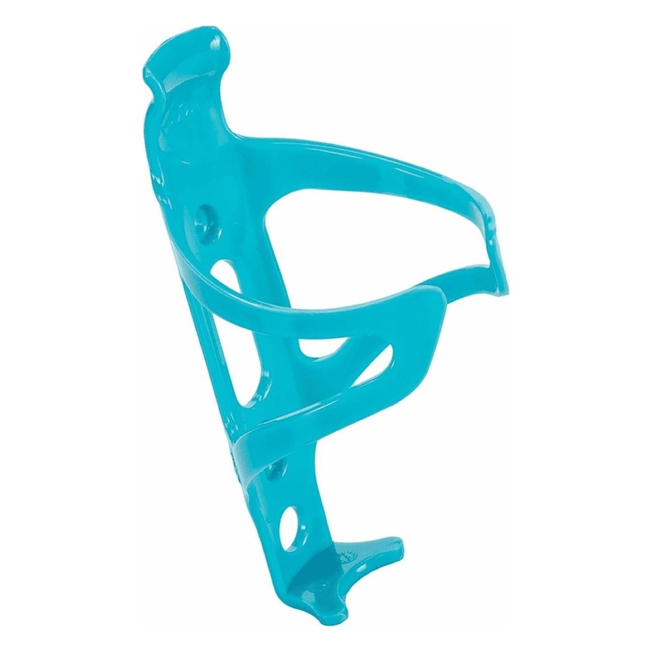 Blue Polycarbonate Bottle Cage for Cyclists - Lightweight & Durable - 1