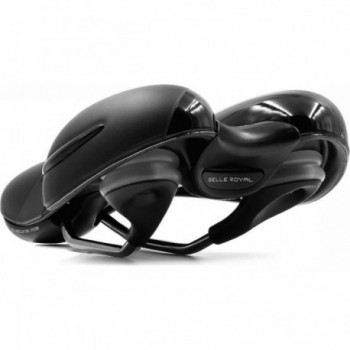 Respiro Moderate Unisex Road/Trekking Saddle with Royalgel Black 277x182 mm - 5