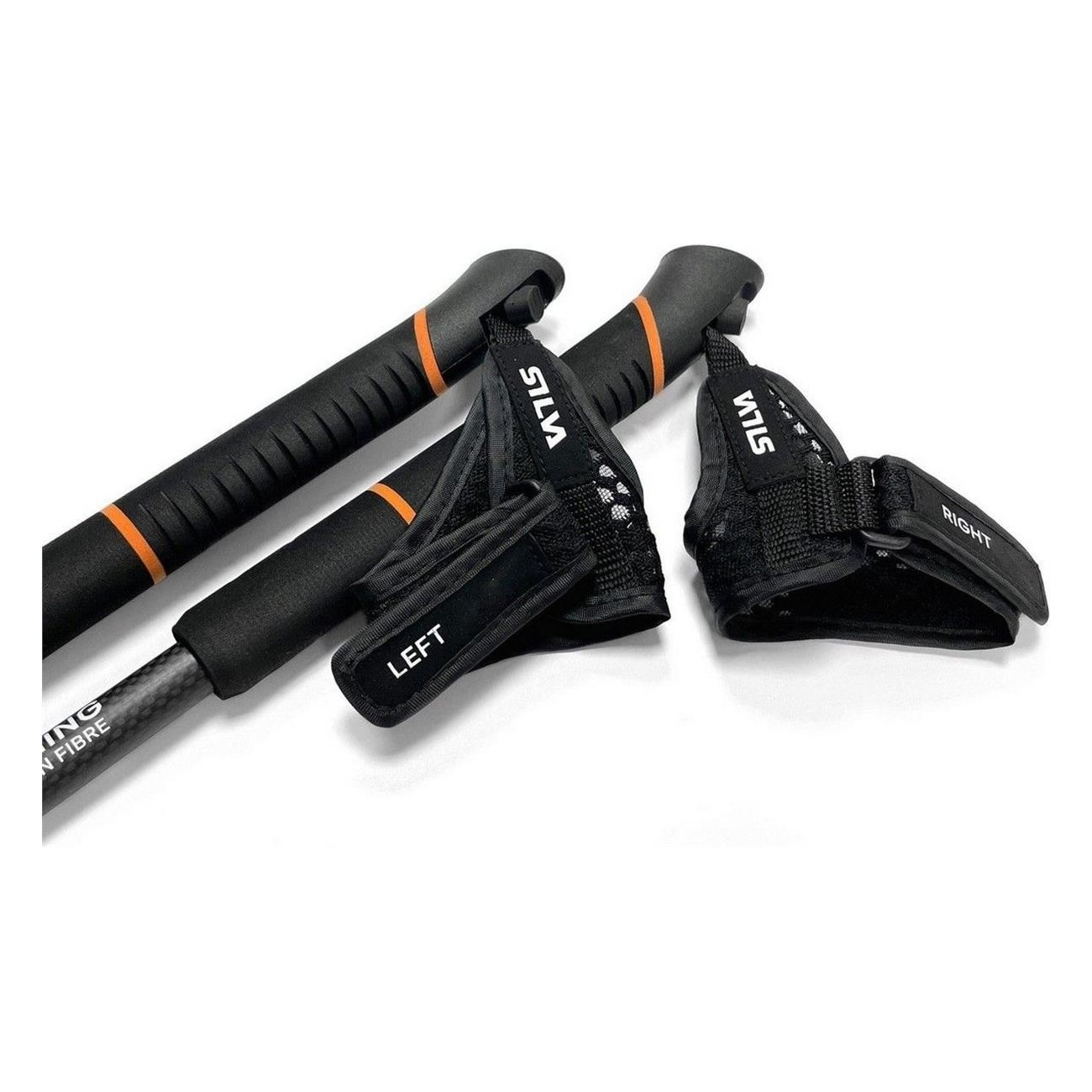 Silva Carbon Running Poles - Lightweight and Foldable for Tough Terrain - 5