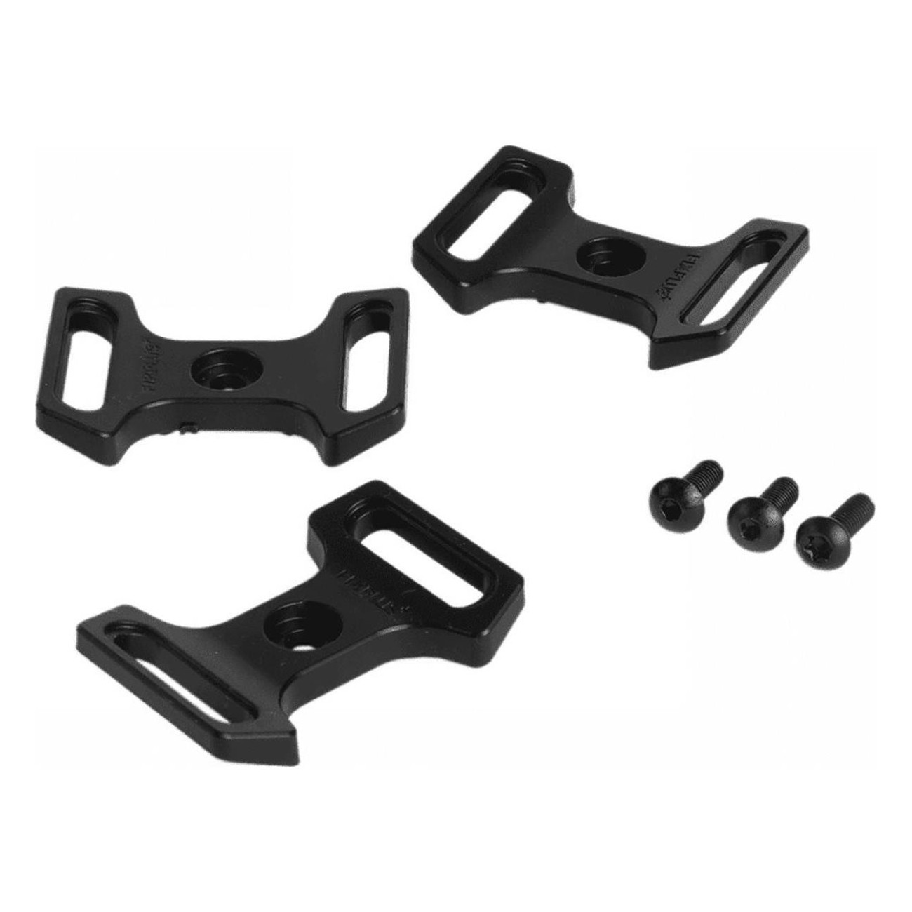 Placas FIXPLUS 2.0 de Resina M5 para Correas de Bicicleta - Set de 3 Piezas - 1