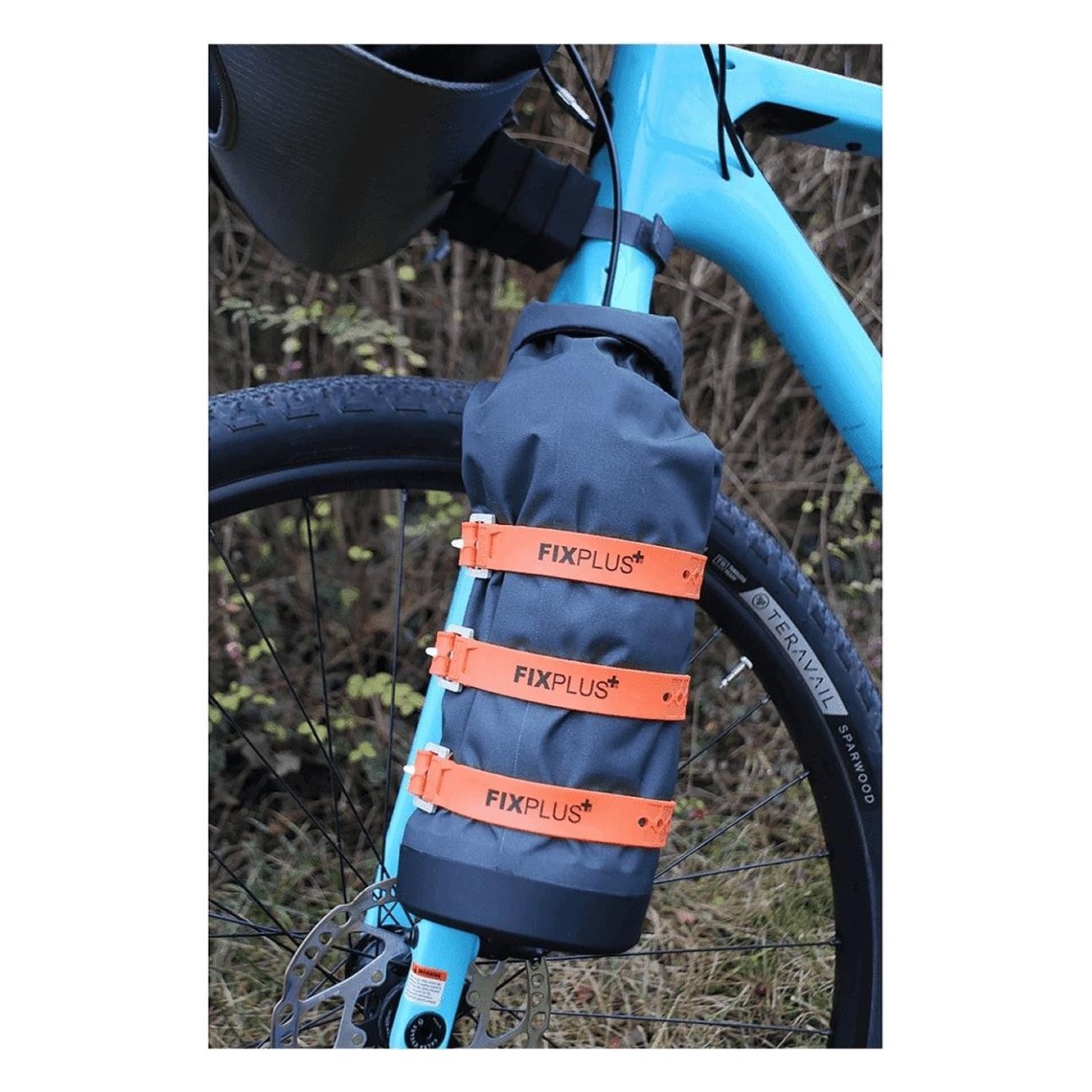 Plaques FIXPLUS 2.0 en résine M5 pour sangles de vélo - Set de 3 pièces - 5