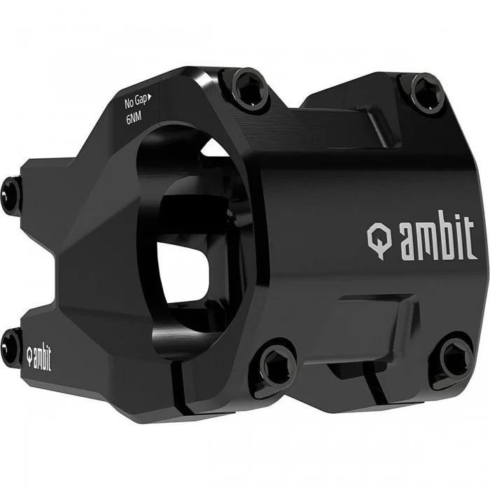 Attacco Manubrio Ambit Enduro 45mm Nero in Alluminio Aerospaziale, Edizione Limitata - 1 - Attacchi manubrio - 4026465155785