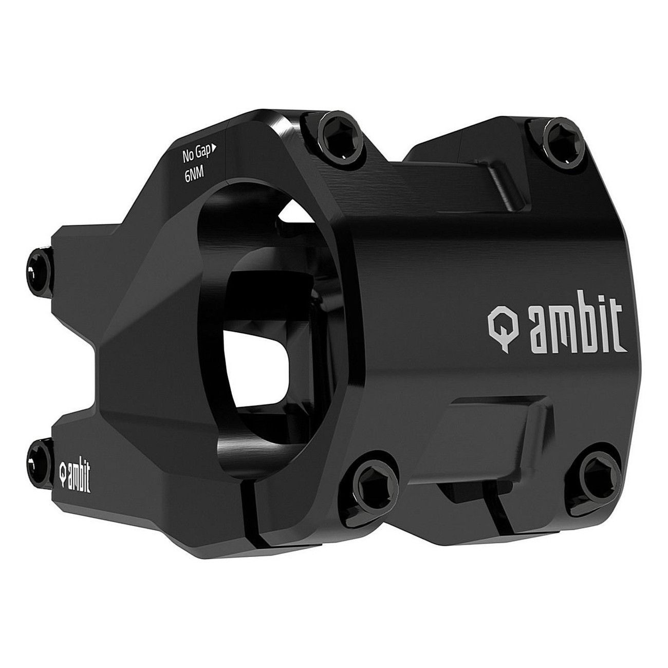 Ambit Enduro 45mm Lenkerhalterung Schwarz aus Luftfahrt-Aluminium, Limitierte Edition - 1