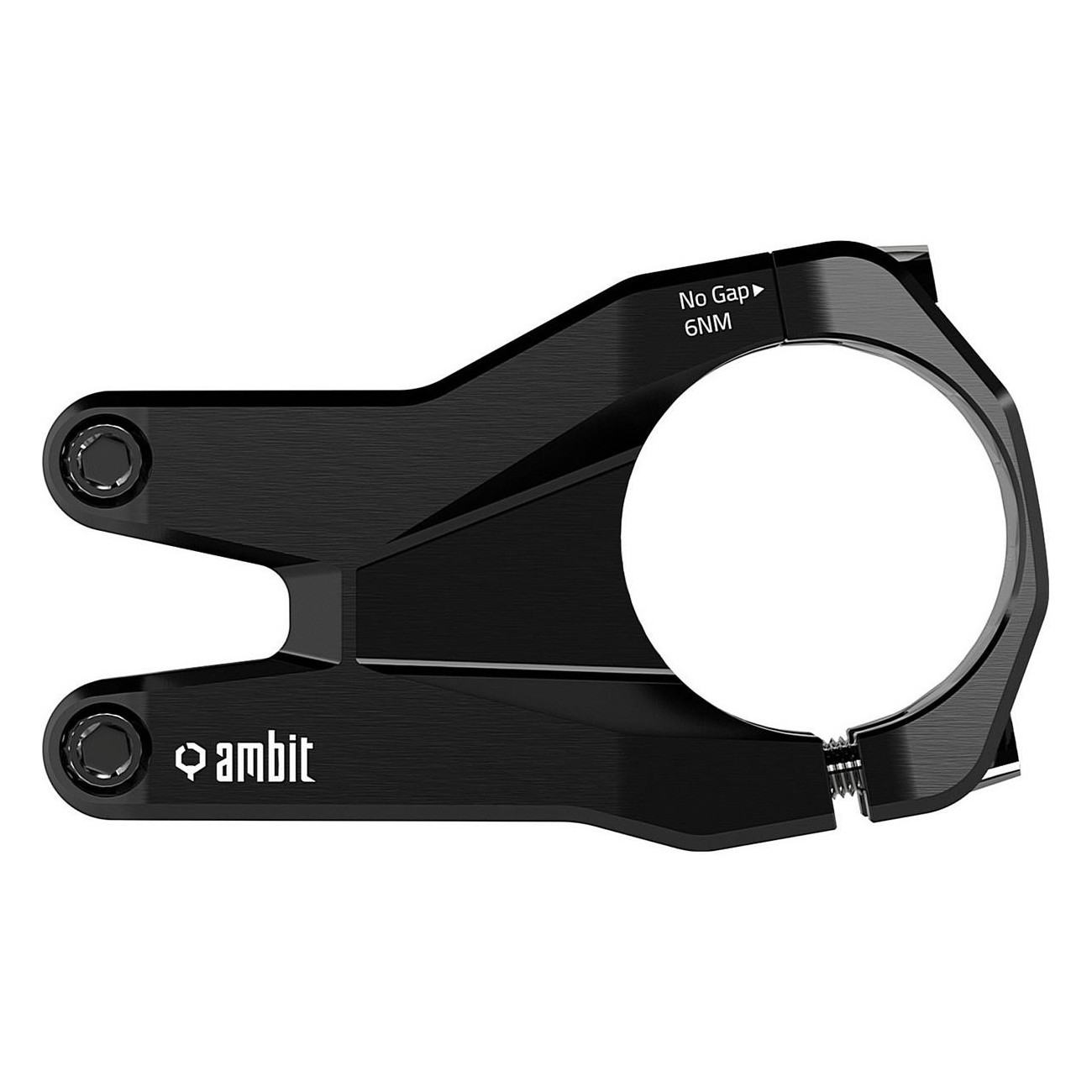 Attacco Manubrio Ambit Enduro 45mm Nero in Alluminio Aerospaziale, Edizione Limitata - 2 - Attacchi manubrio - 4026465155785