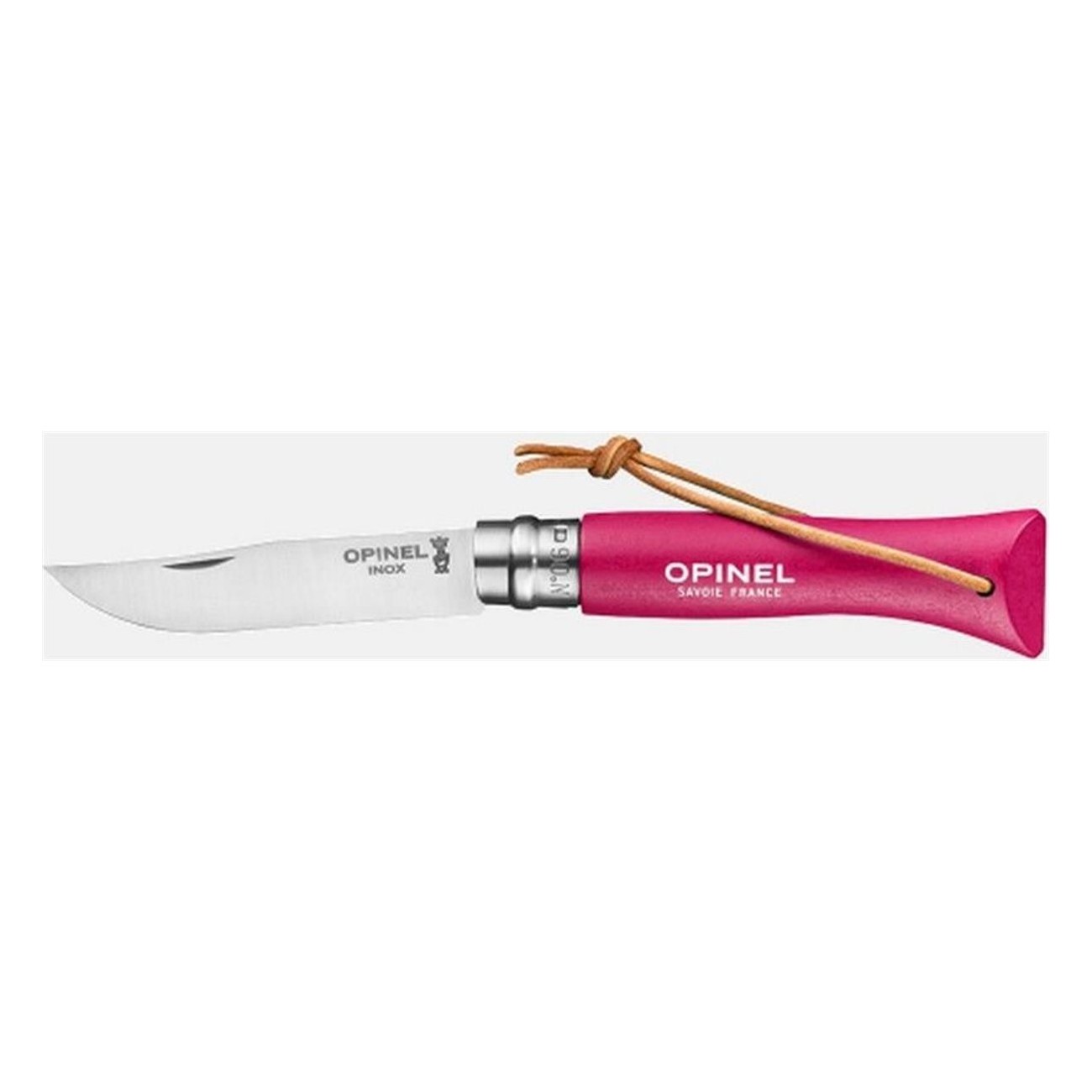 Set de 6 Couteaux Opinel Tradition N°06 Couleur Sauge - Lame en Acier Inox - 4