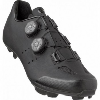 Chaussures VTT M810 Unisex Noires avec Semelle en Carbone et Fermeture Atop, Taille 41 - 1