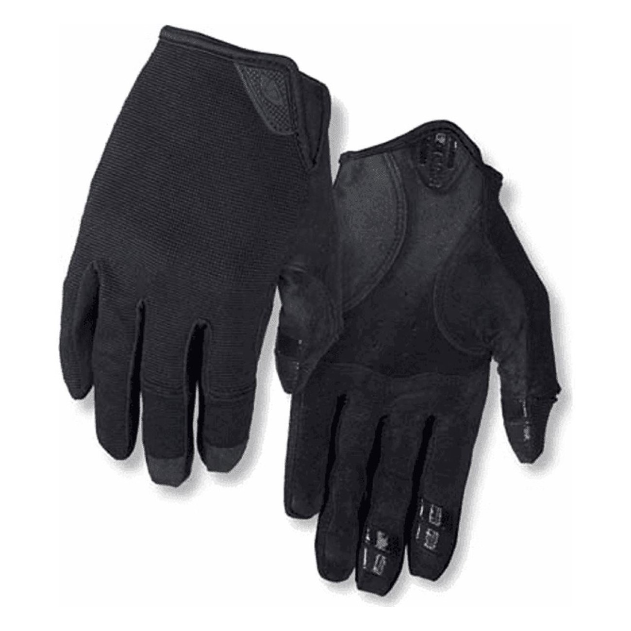 DND Summer Long Gloves Black Size S for Cycling - Comfort & Performance - 1