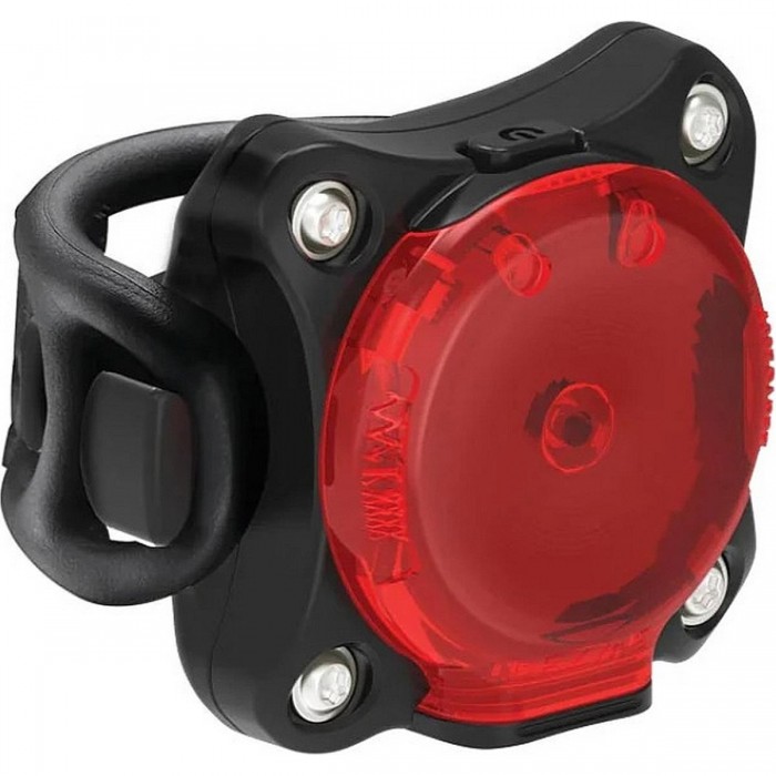 Lezyne Zecto STVZO Red Bicycle Tail Light, Black, 30 Lumen, IPX7 Waterproof - 1