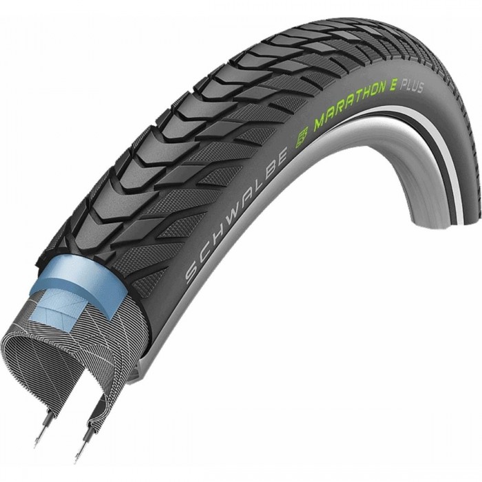 Pannello Reifen 28' 700x38 Schwalbe Marathon E-Plus Addix-E für E-Bike - 1