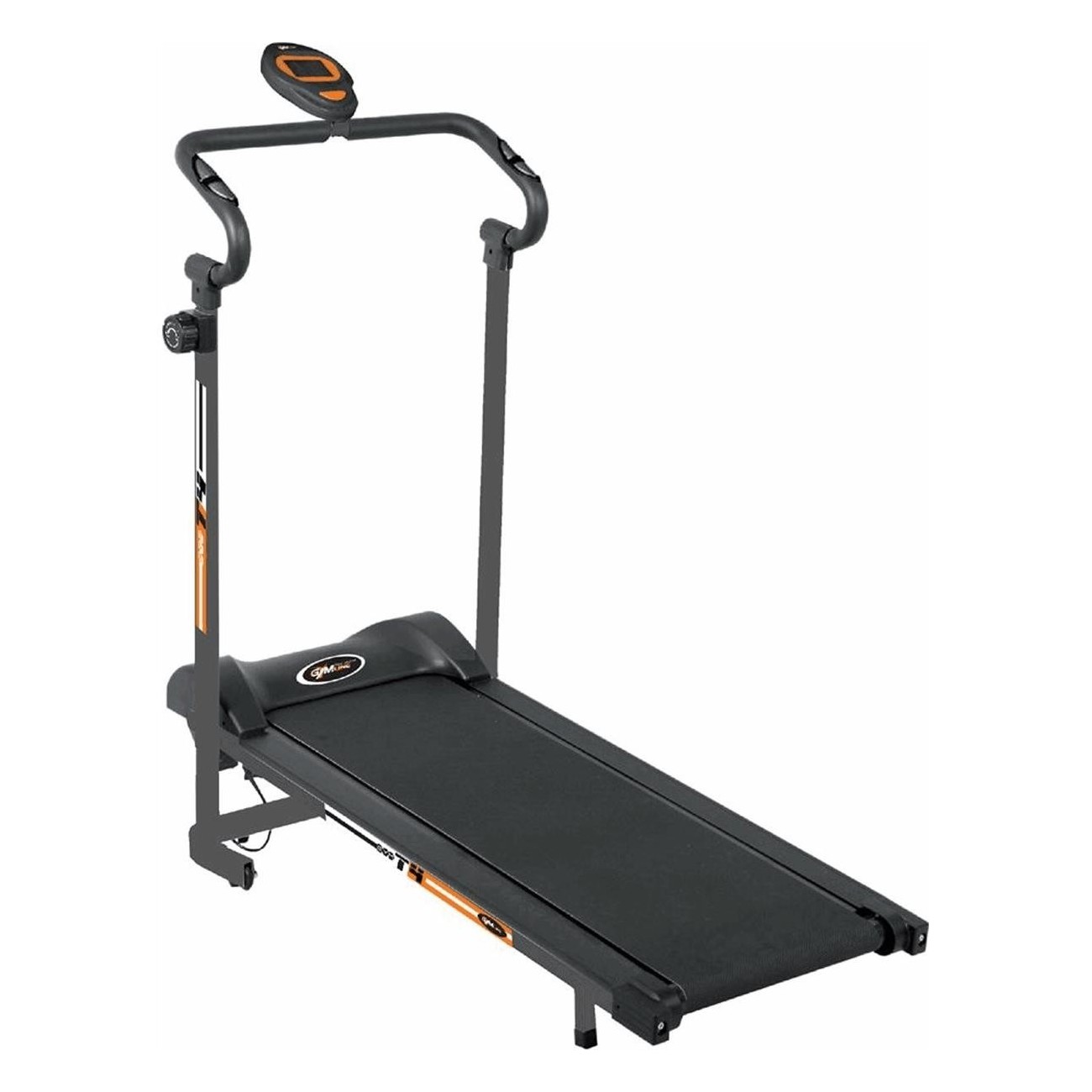 Magnetic Treadmill T4 GYMLine with 8 Resistance Levels and LCD Display - 1