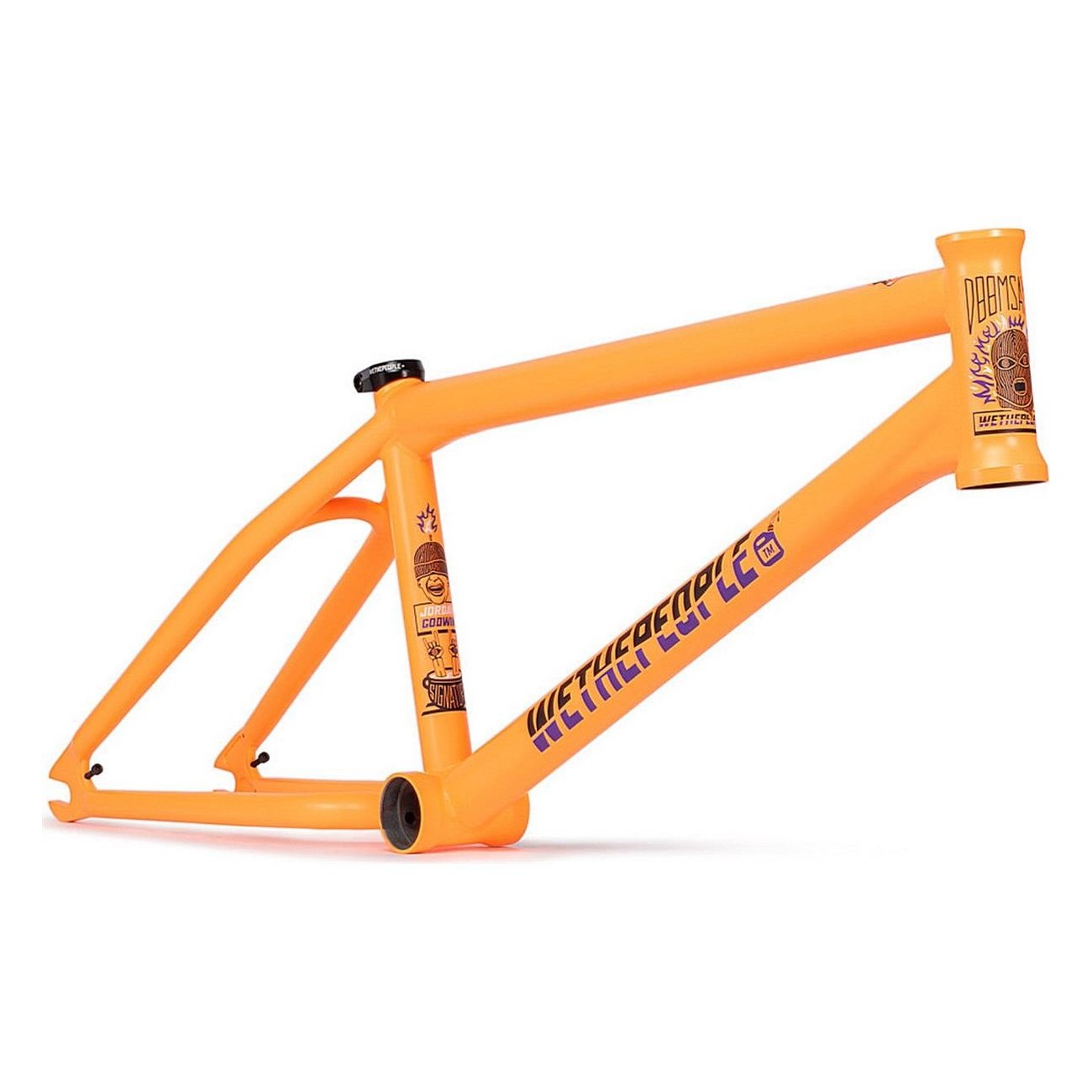 Cadre Wethepeople Doomsayer - Cadre BMX en 4130 CrMo, Design Progressif et Résistant - 2