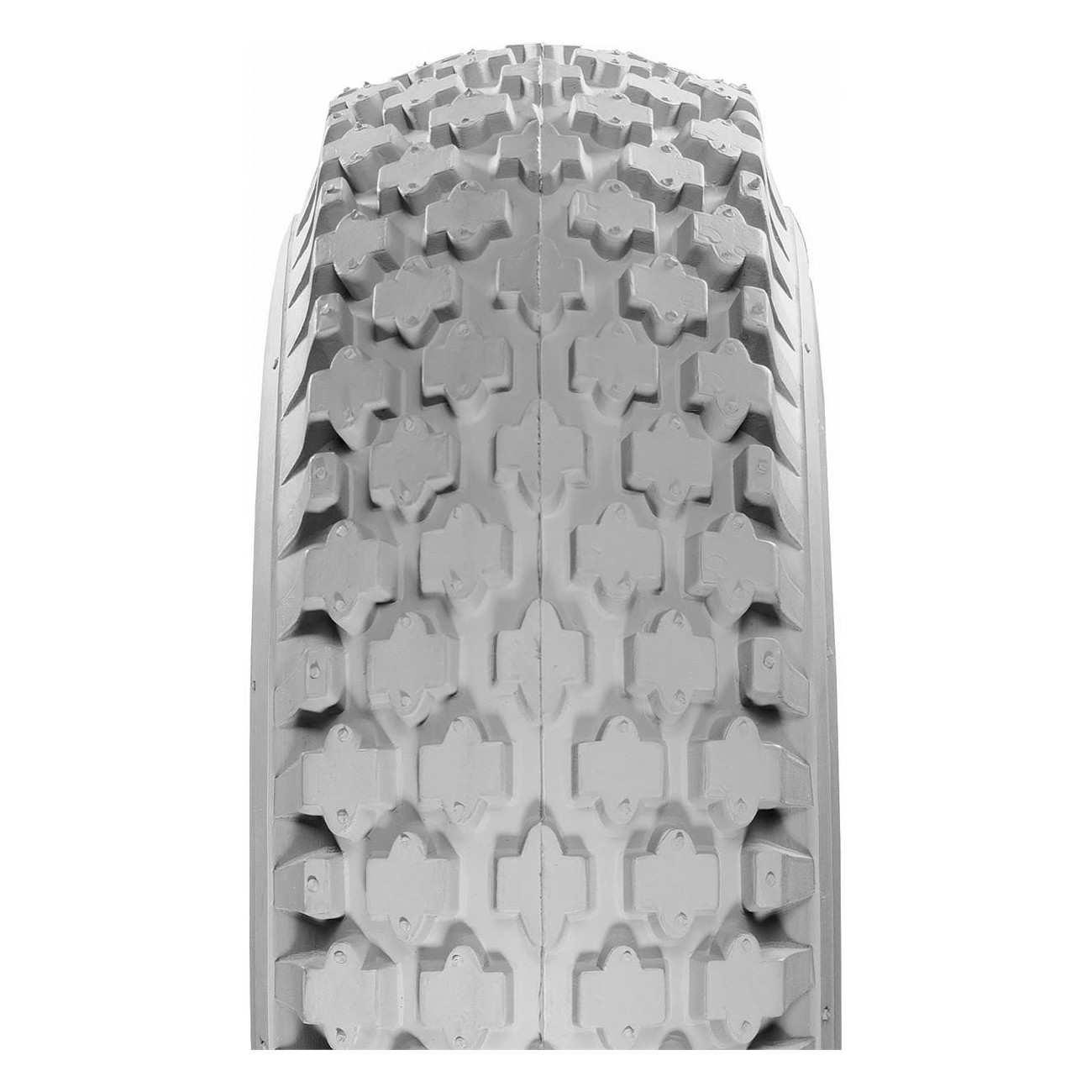 Gray Rigid Tire 4.10/3.50-6 for Wheelchair is307 - Durability & Reliability - 1