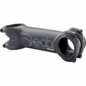 Deda ZERO100 31,7x90mm Lenkeradapter Aluminium Schwarz 82° - Leicht und Robust - 1