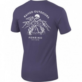 T-shirt Unisex Retro 2.0 L Cotone Bio GOTS Trekking - 2 - T-shirt e Camicie - 8014044013447