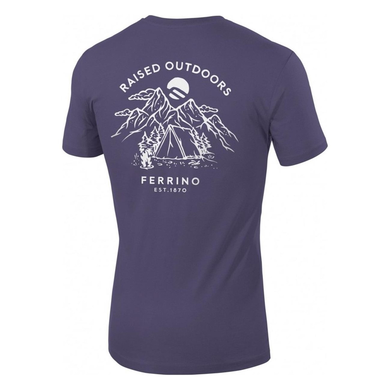 T-shirt Unisex Retro 2.0 L Cotone Bio GOTS Trekking - 2 - T-shirt e Camicie - 8014044013447