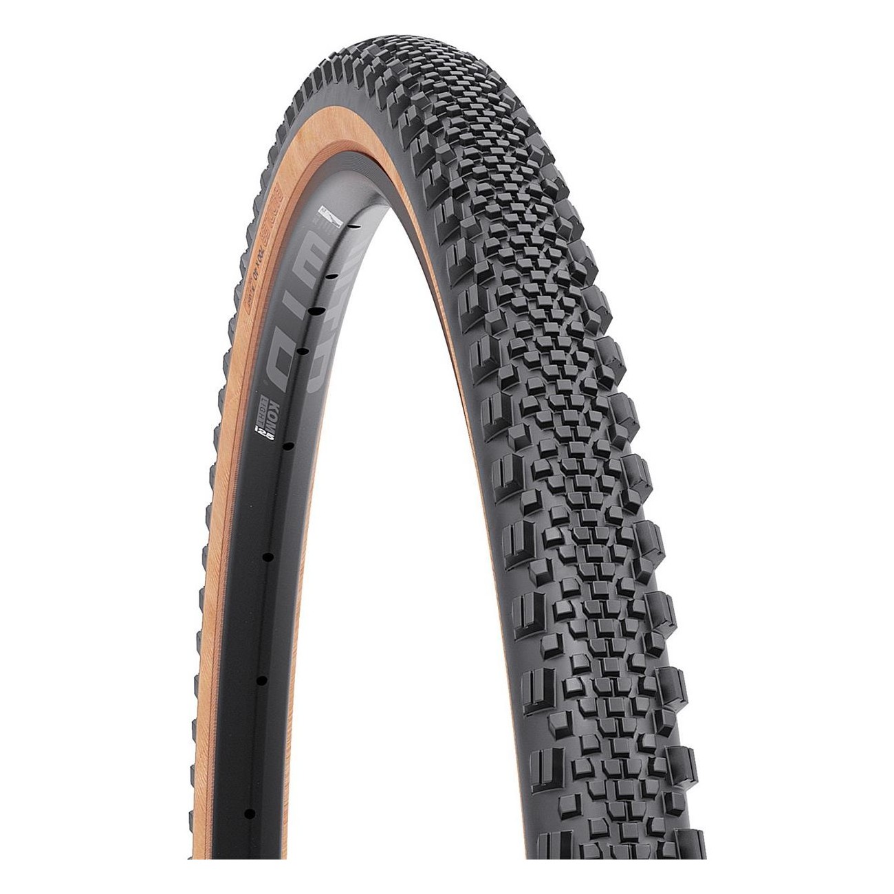 WTB Radler TCS 700 x 40c Tanwall Tire - Lightweight & Fast for Gravel & Bikepacking - 1