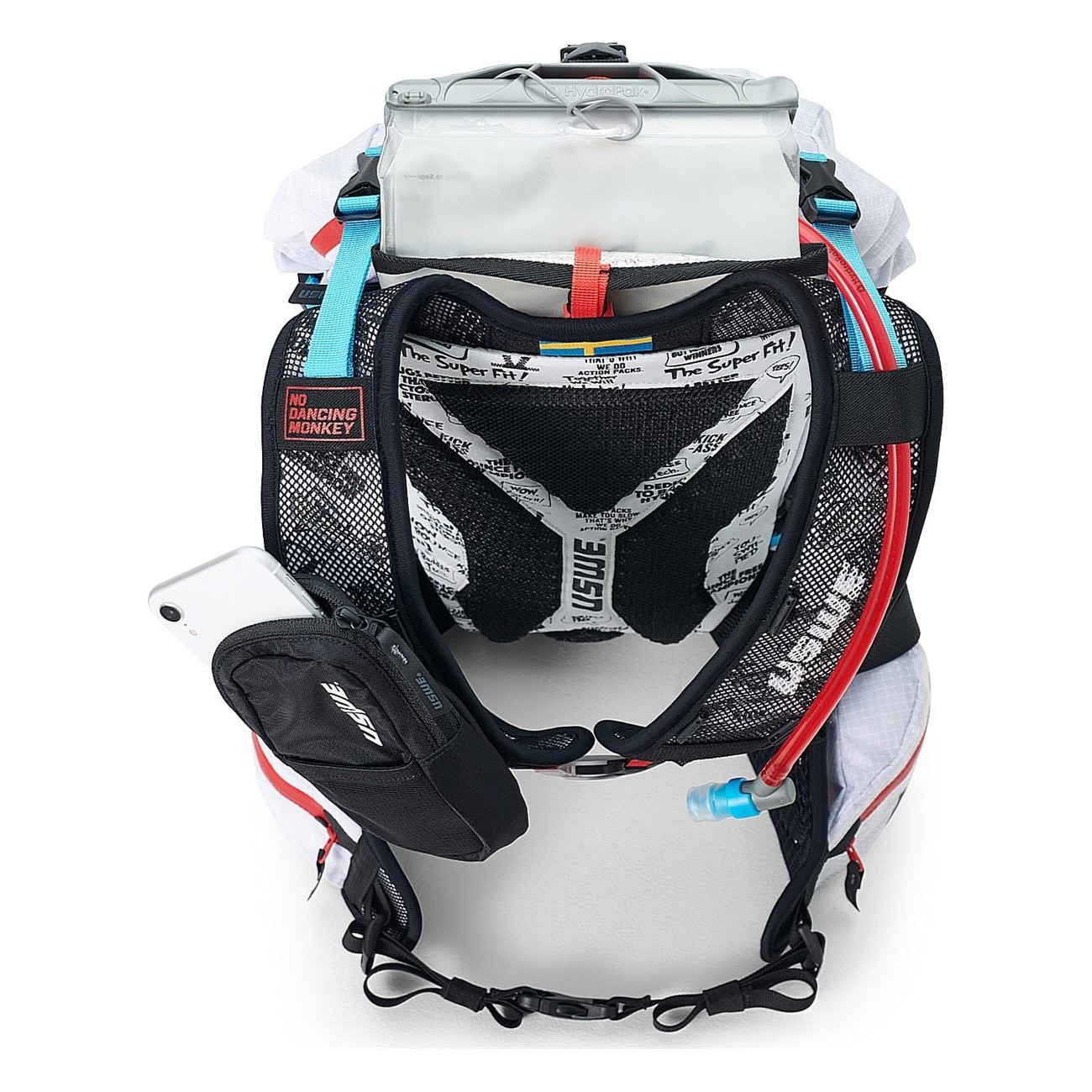 USWE Hajker Pro 18S Backpack 18 Liters White - Durable and Comfortable for Extreme Adventures - 2