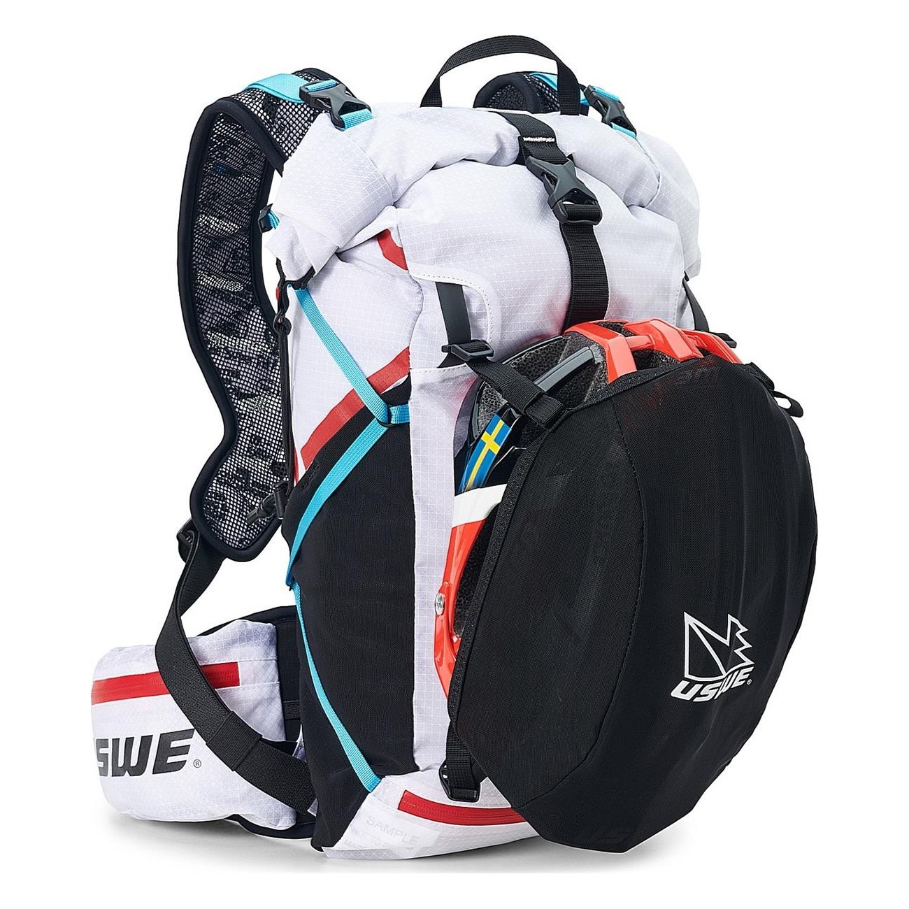 USWE Hajker Pro 18S Backpack 18 Liters White - Durable and Comfortable for Extreme Adventures - 3