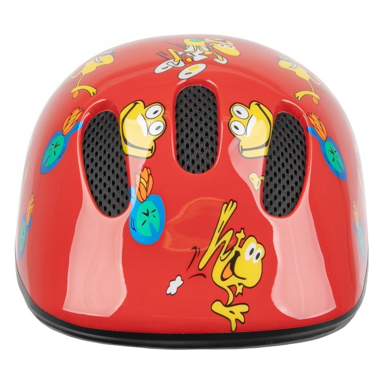 Children's Helmet XS 46-52 cm Red Frog Design - KID X S - 2