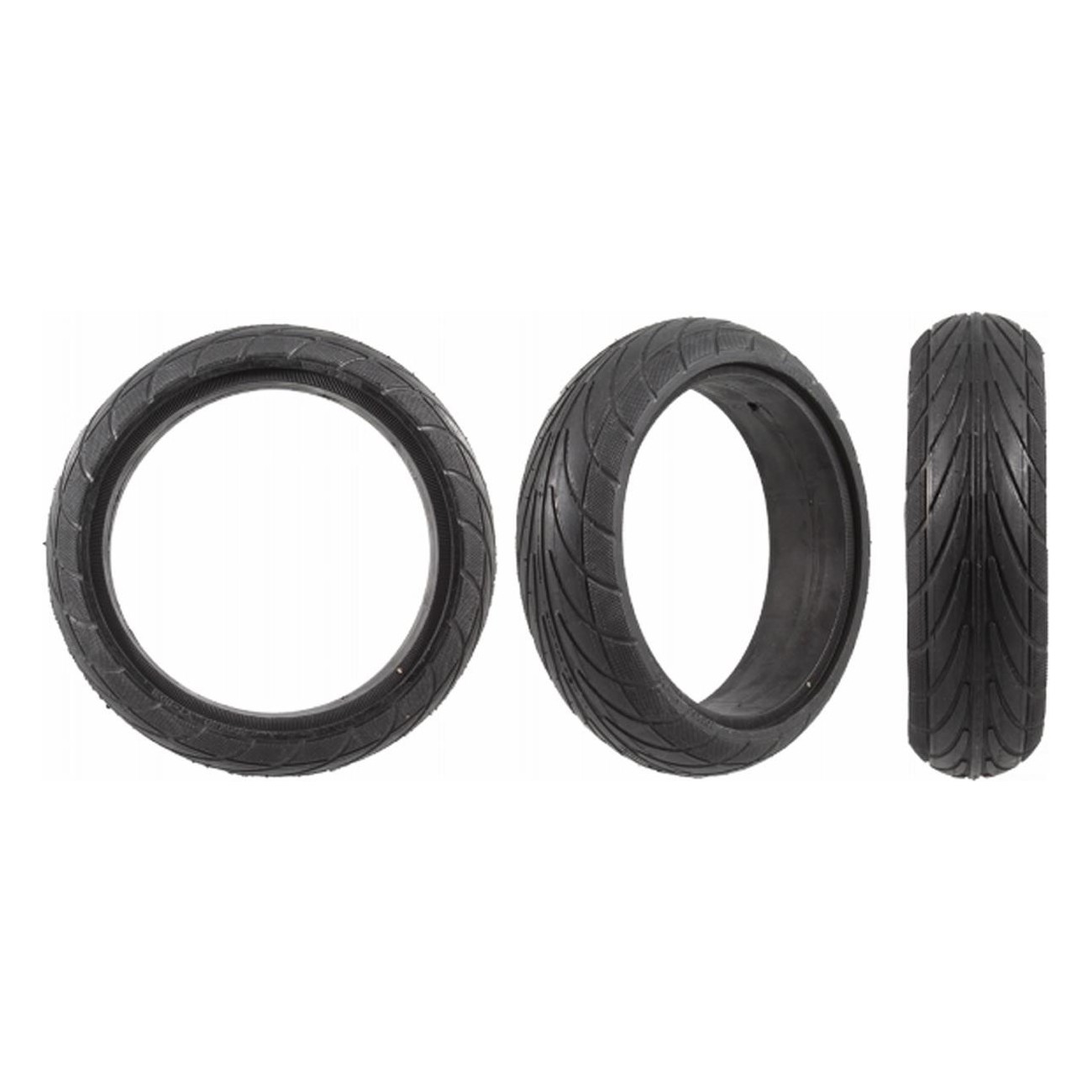 Solid Tire 200x50 for Scooter - Durable and Puncture-Resistant Rubber - 1