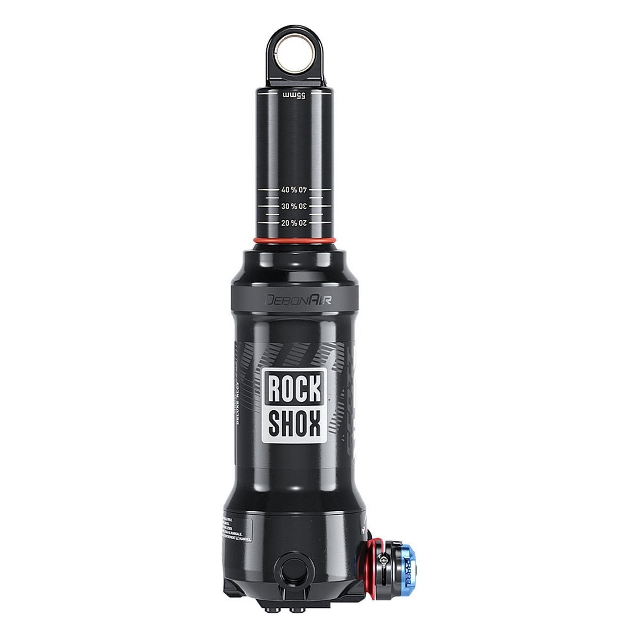 Deluxe Nude RLC3 DebonAir Rear Shock 165x40 mm with 1 Token and -1 Sealhead Token - 3