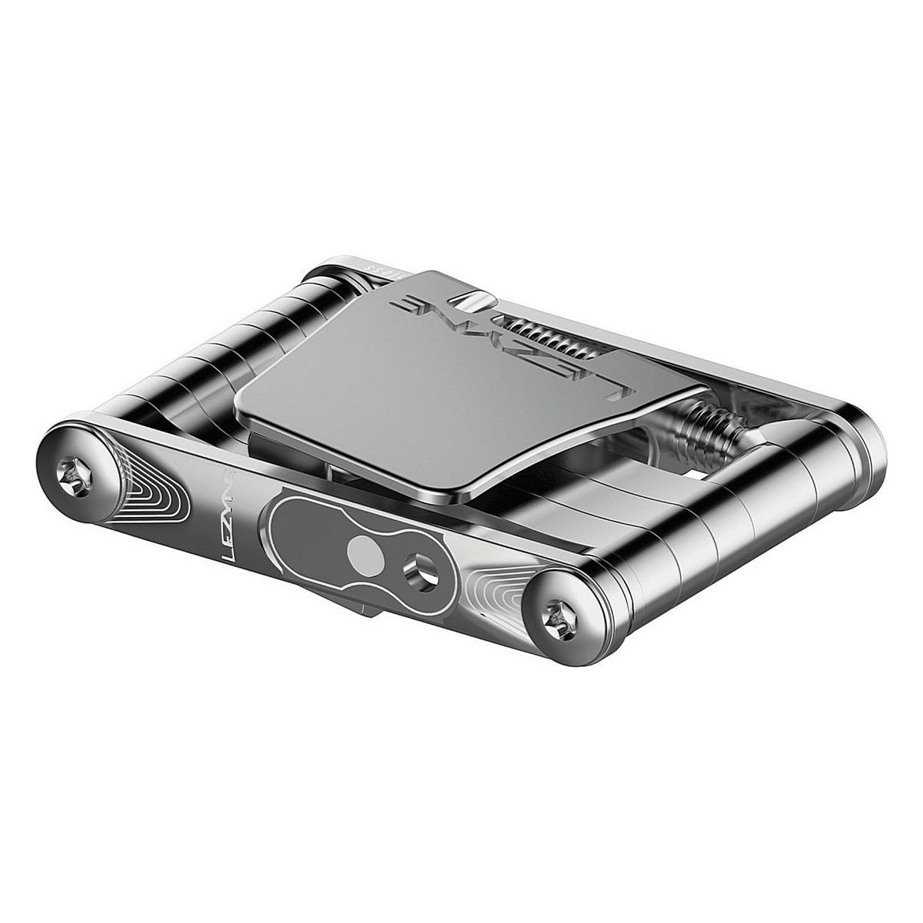 Lezyne SV Pro 13 Multifunctional Tools in Stainless Steel and Aluminum, Silver - 1